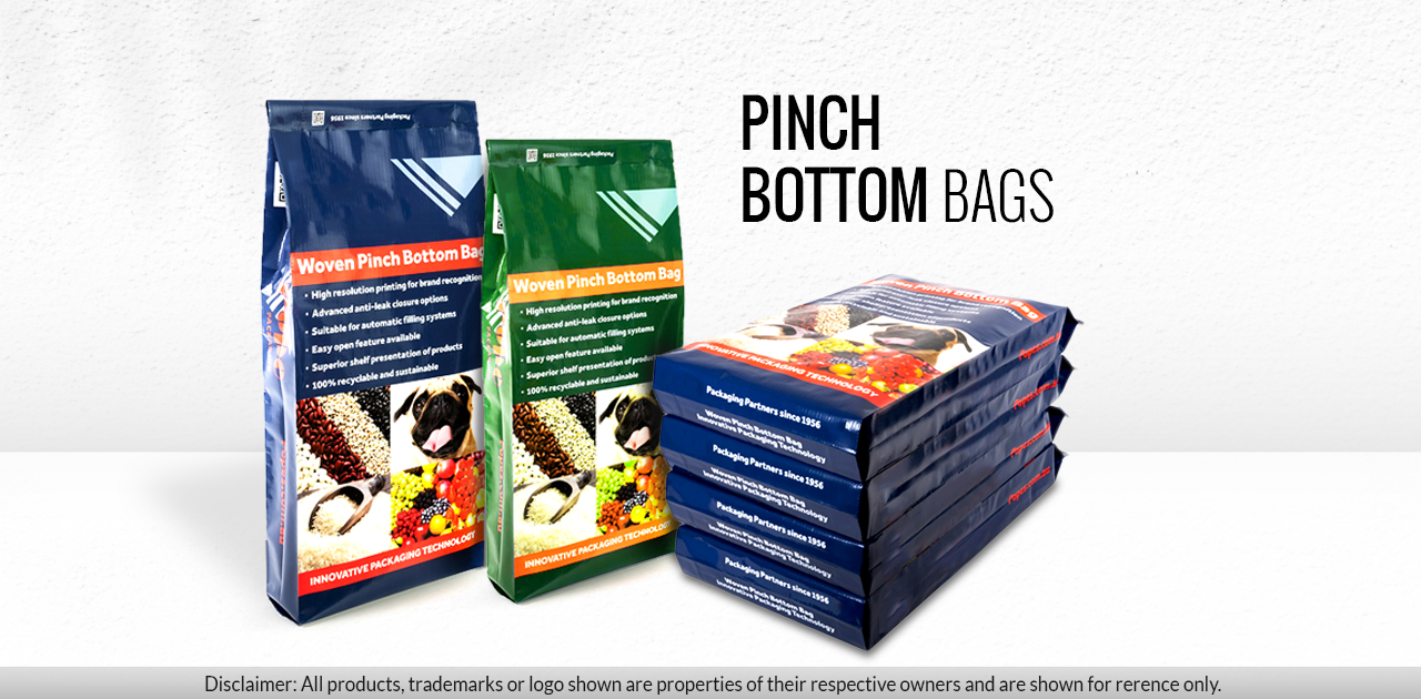 Pinch Bottom Woven Bags